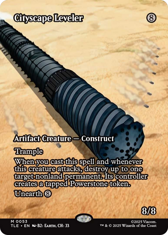 Cityscape Leveler (Borderless) [Avatar: The Last Airbender: Eternal-Legal]