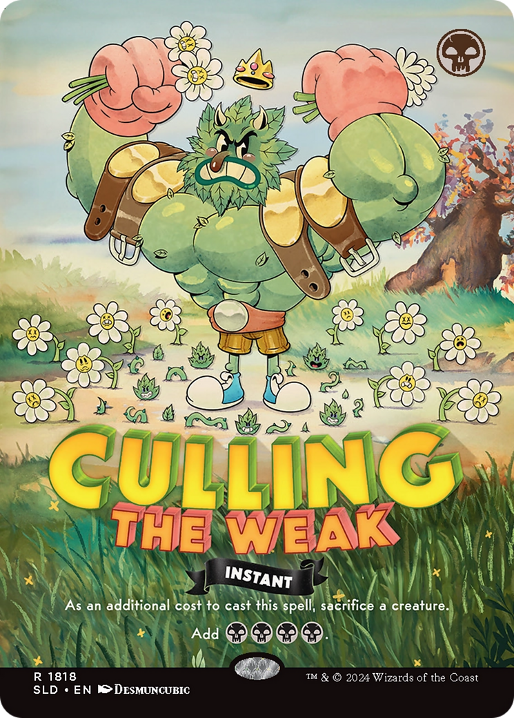 Culling the Weak (Rainbow Foil) [Secret Lair Drop Series]