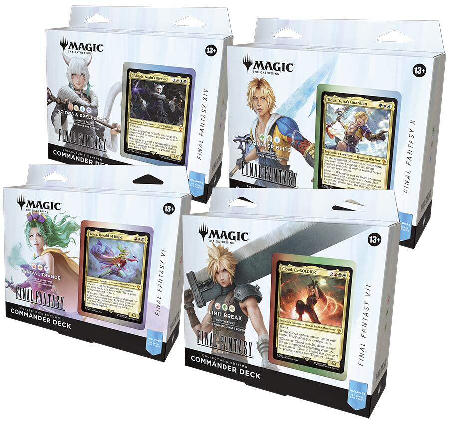 FINAL FANTASY - Commander Deck: Collector's Edition Display Preorder
