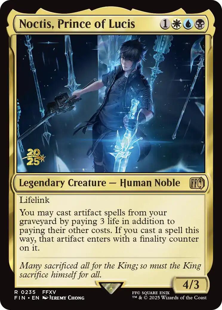 Noctis, Prince of Lucis [FINAL FANTASY Prerelease Promo]