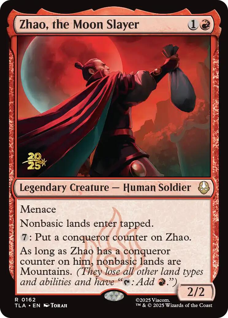 Zhao, the Moon Slayer [Avatar: The Last Airbender Prerelease Cards]