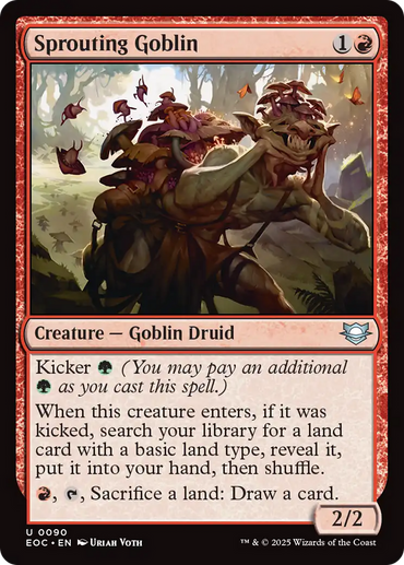 Sprouting Goblin [Edge of Eternities Commander]