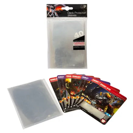 Ultra Pro Oversized Deck Protectors Pack - Clear
