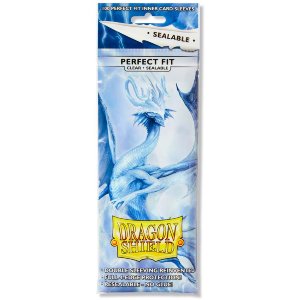 Clear Sealable Perfect Fit Dragon Shield (100)