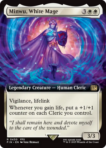 Minwu, White Mage (Extended Art) [FINAL FANTASY]