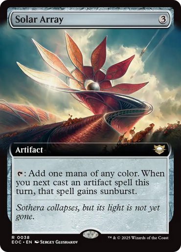 Solar Array (Extended Art) [Edge of Eternities Commander]