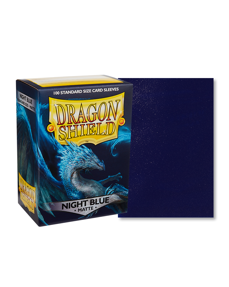 Dragon Shield Night Blue Matte Sleeves