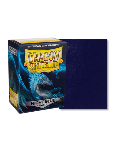 Dragon Shield Night Blue Matte Sleeves