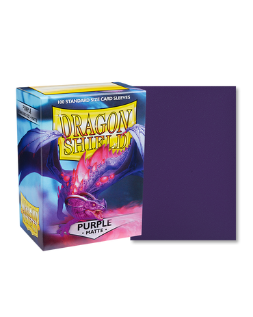 Dragon Shield Purple Matte Sleeves