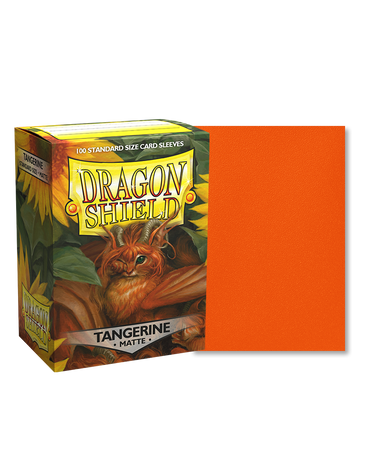 Dragon Shield Tangerine Matte Sleeves