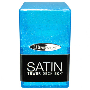 Ultra Pro Satin Tower Deck Box Glitter Blue