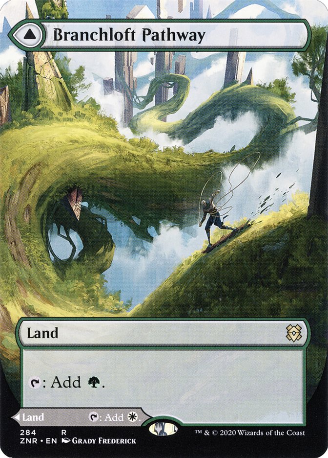 Branchloft Pathway // Boulderloft Pathway (Borderless Alternate Art) [Zendikar Rising]