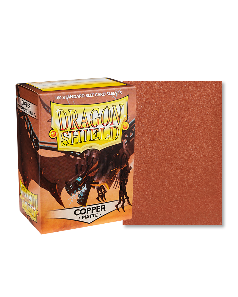Dragon Shield Copper Matte Sleeves