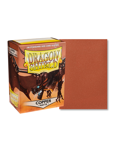 Dragon Shield Copper Matte Sleeves