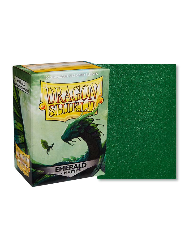 Dragon Shield Emerald Matte Sleeves