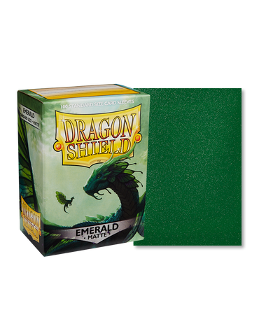 Dragon Shield Emerald Matte Sleeves