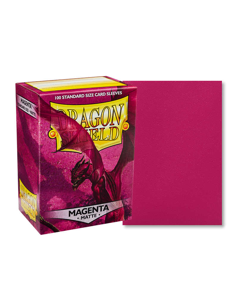 Dragon Shield Magenta Matte Sleeves