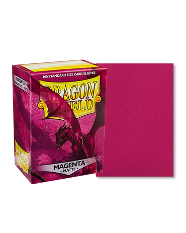 Dragon Shield Magenta Matte Sleeves