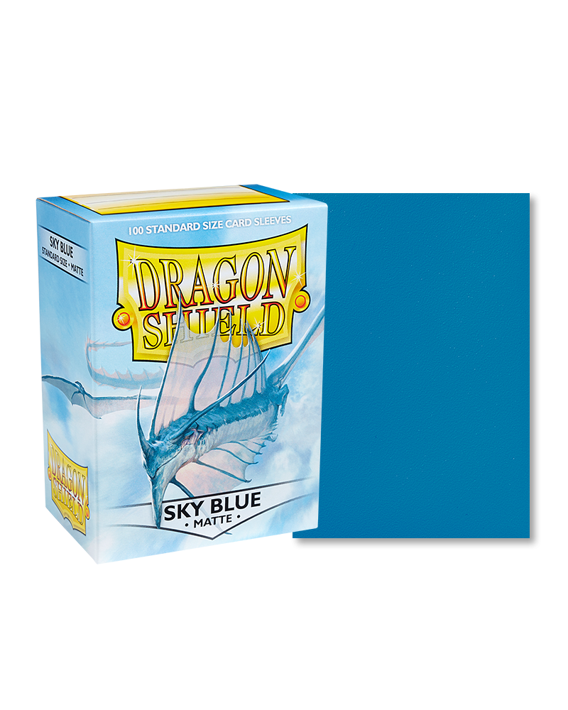 Dragon Shield Sky Blue Matte Sleeves