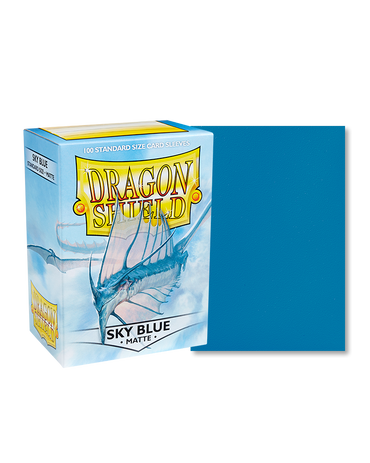 Dragon Shield Sky Blue Matte Sleeves