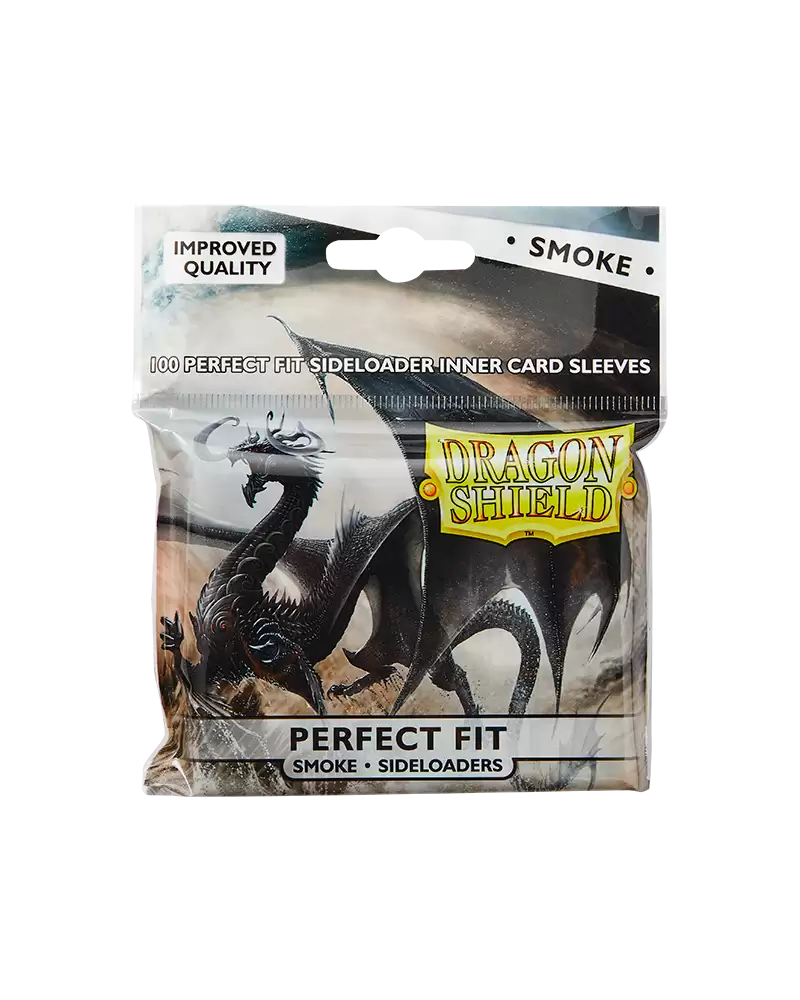 Dragon Shields: Perfect Fit Sleeves (100): Smoke [Sideloader]