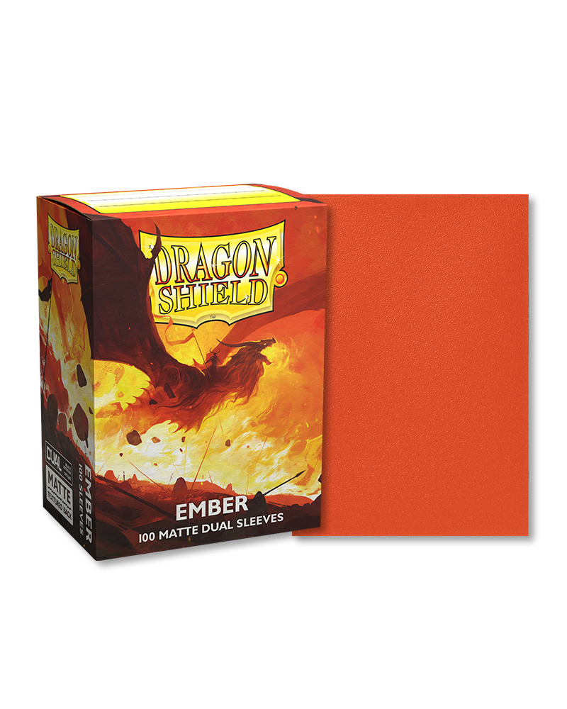 Dragon Shield Ember Dual Matte Sleeves