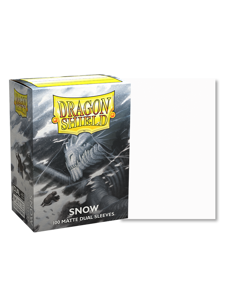 Dragon Shield Snow Dual Matte Sleeves